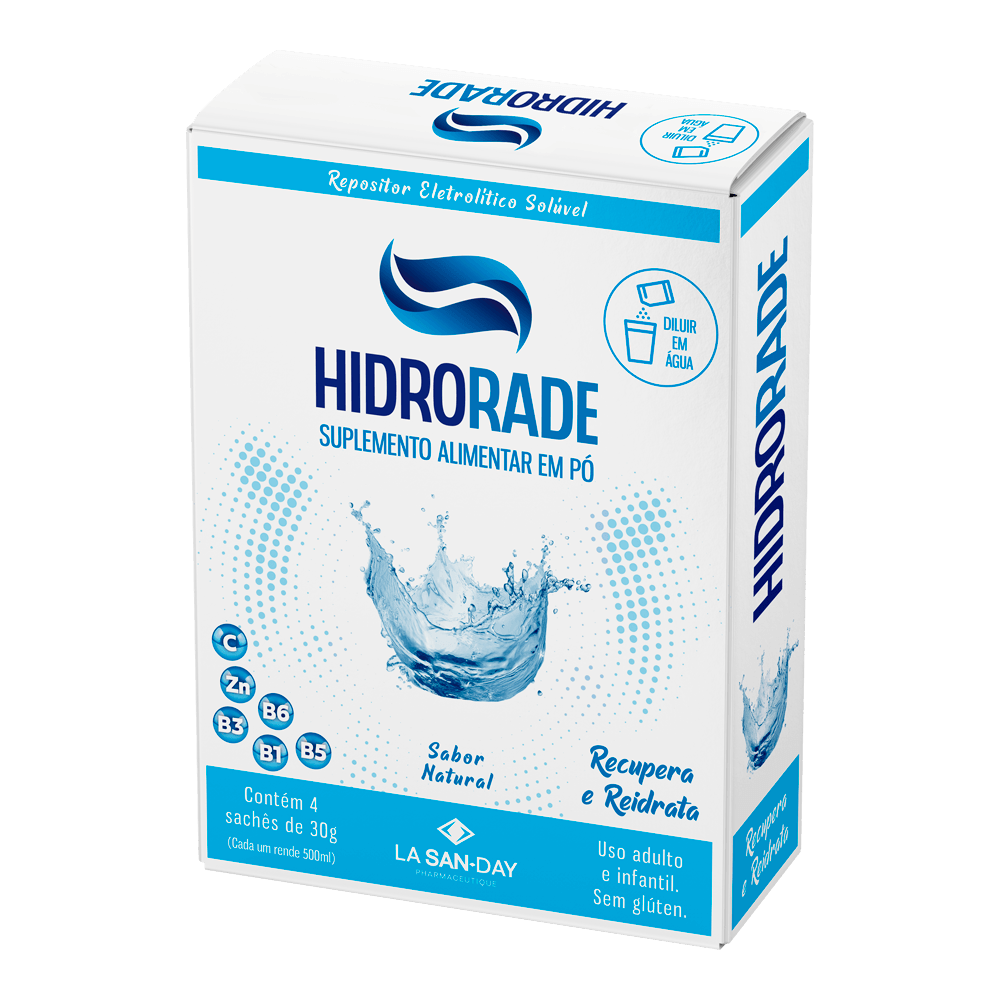 Hidrorade Sachê Sem Sabor 4 uni