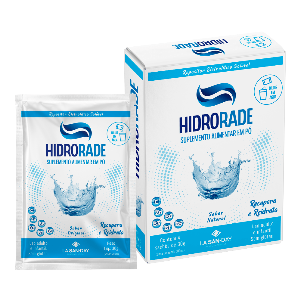 Hidrorade Sachê Sem Sabor 4 Uni