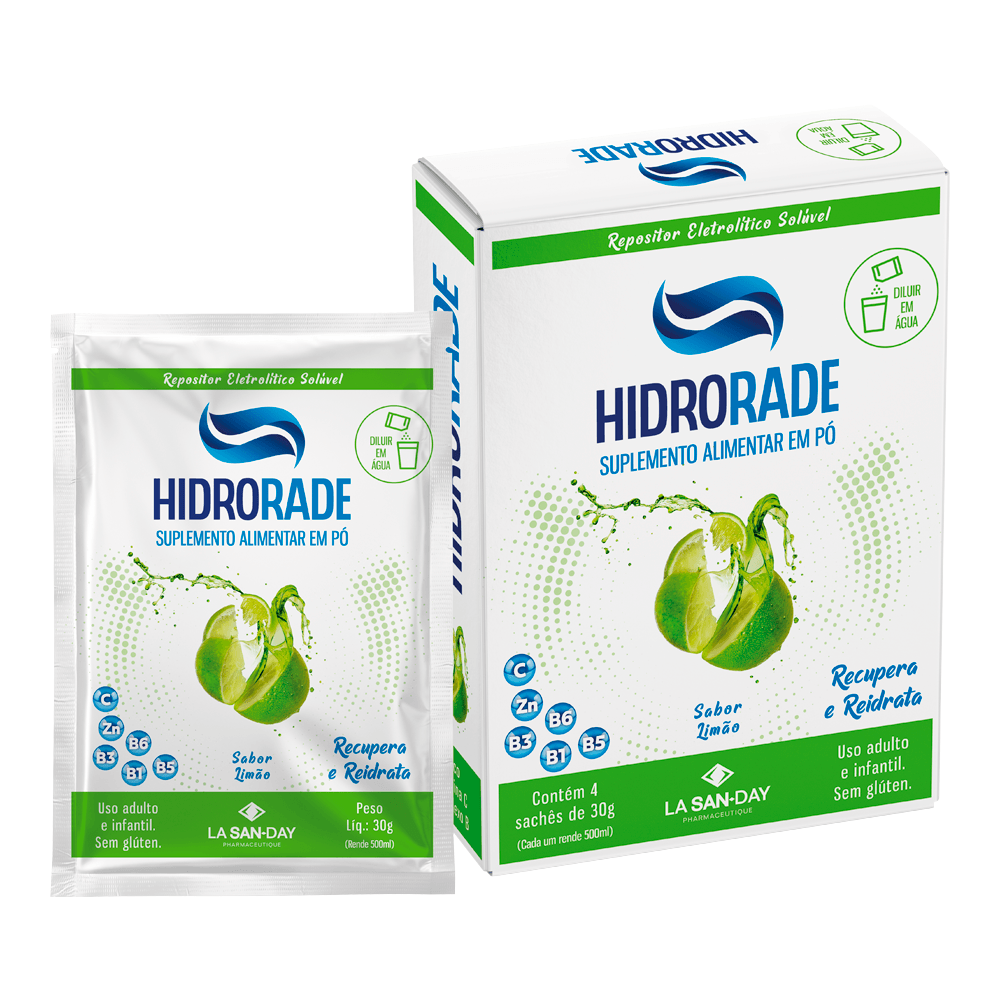 Hidrorade Sachê Sabor Limão 4 Uni