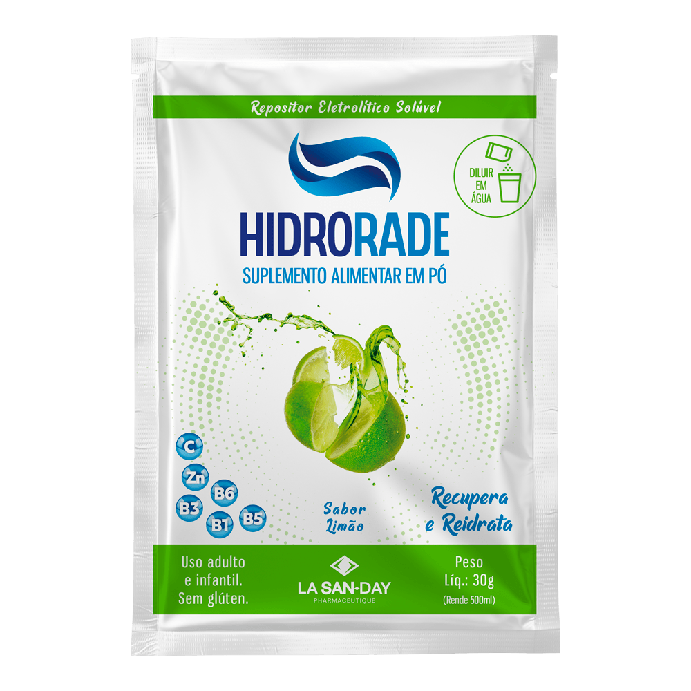 Hidrorade Sachê Sabor Limão 4 uni