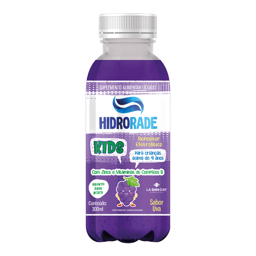 Hidrorade Kids Isotônico Uva 300 Ml