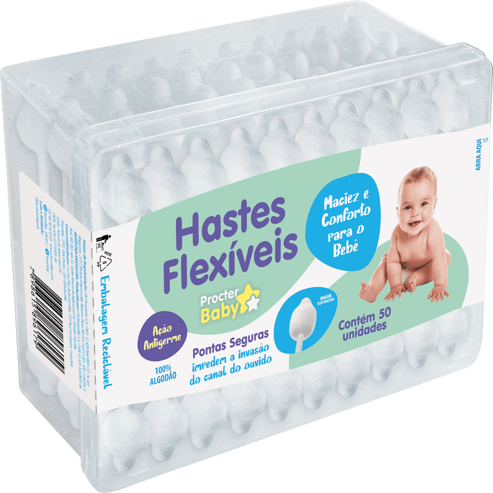 Hastes Flexíveis Procter Baby