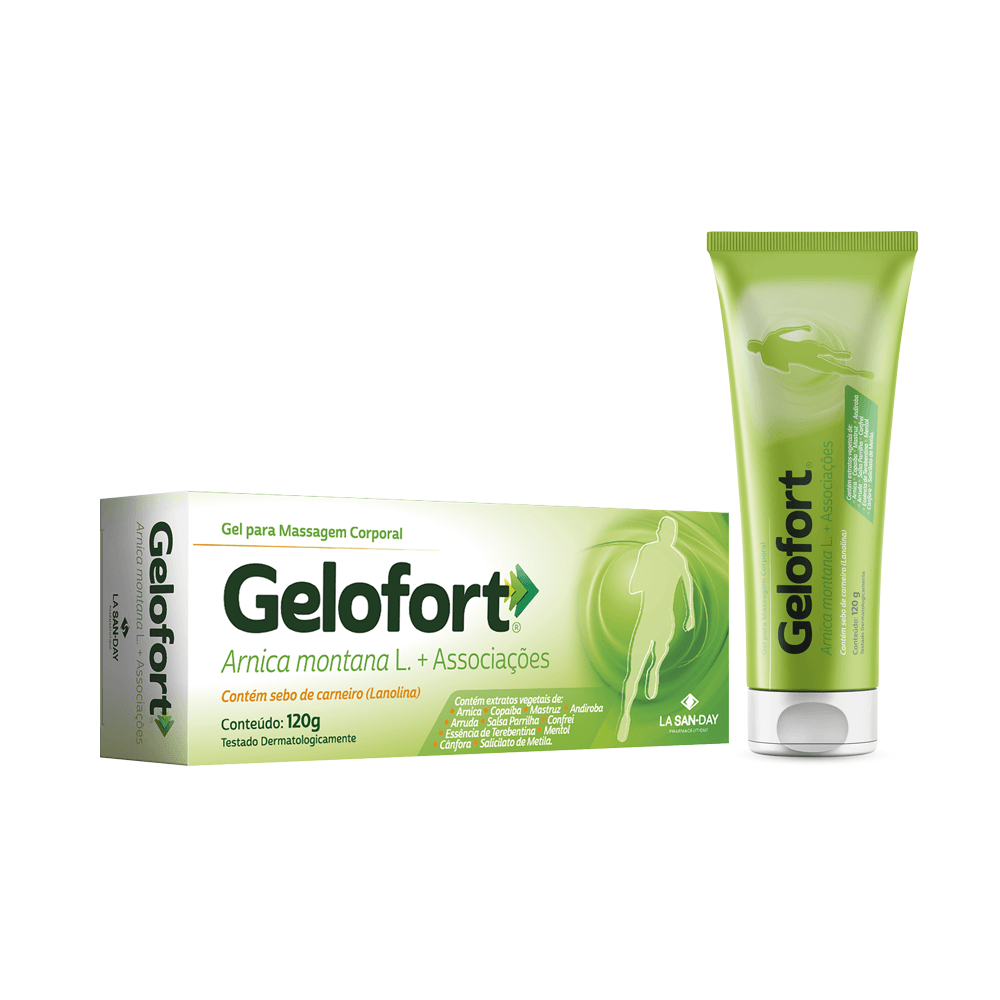 Gel De Massagem Gelofort 120g