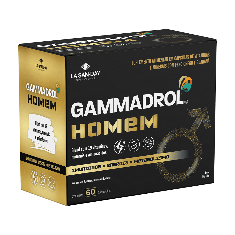 Gammadrol Homem 60 Cápsulas