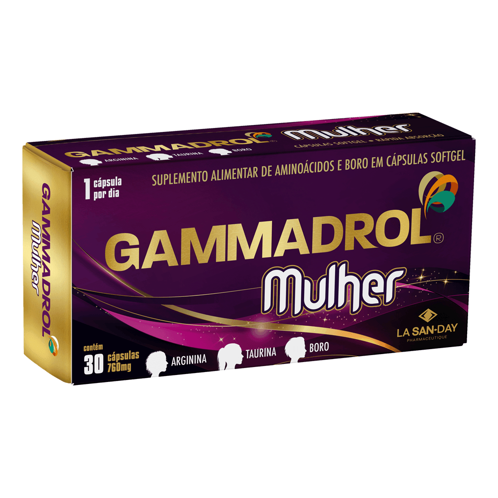 Gammadrol Mulher 30 Cápsulas