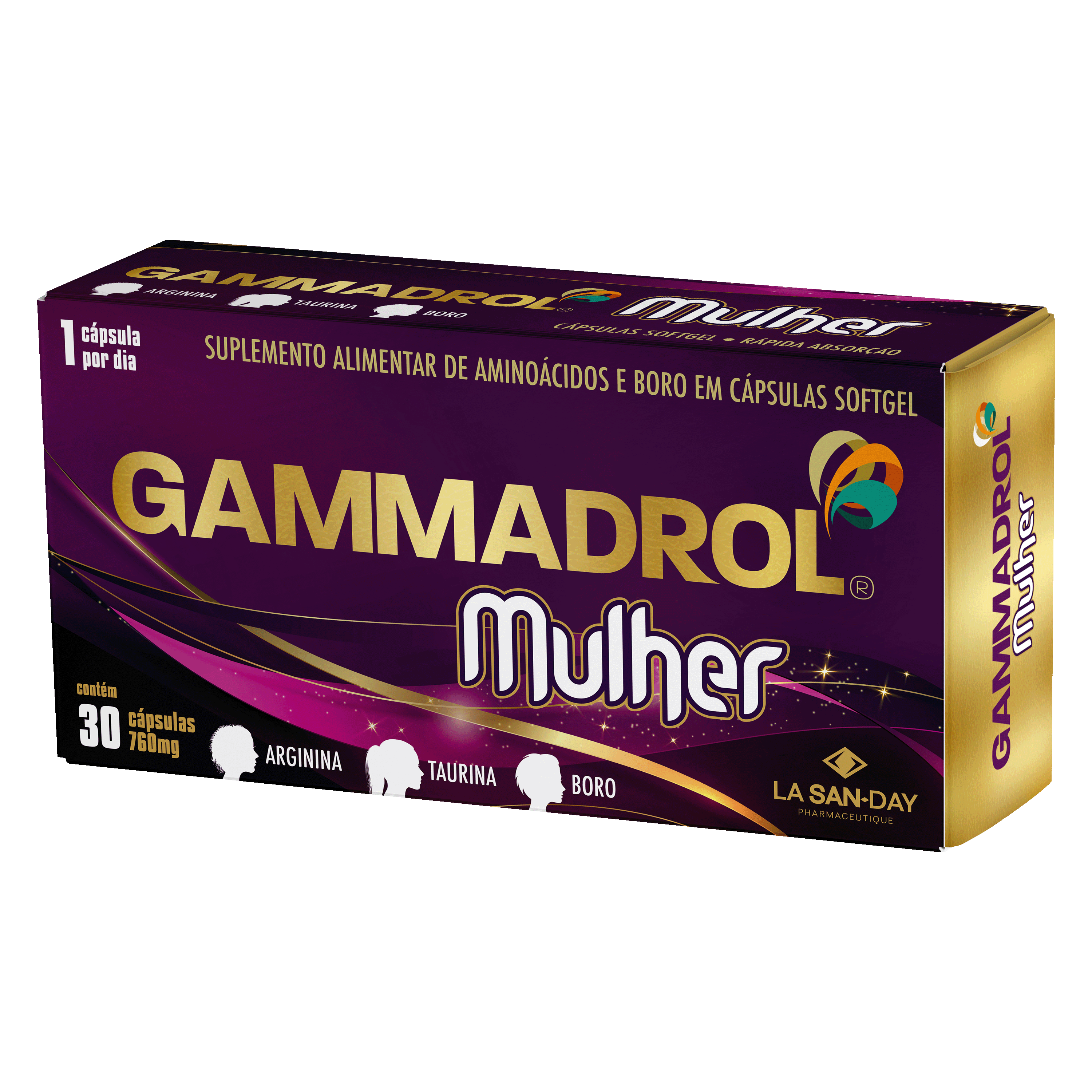 Gammadrol Mulher 30 Cápsulas