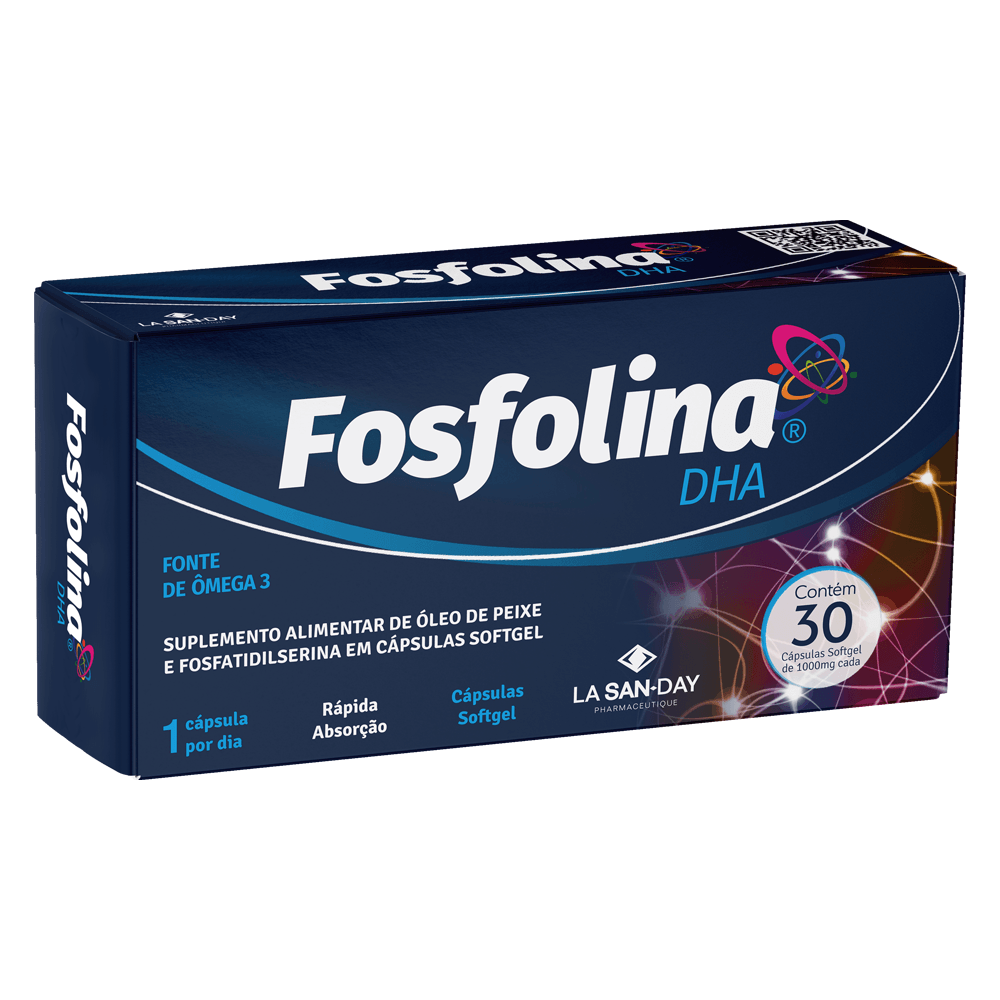 Fosfolina Dha 30 Cápsulas
