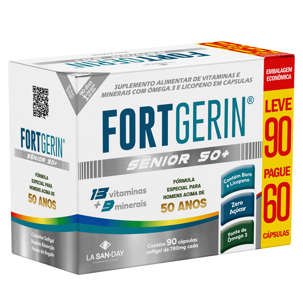 Fortgerin Senior 50+ 90 Cápsulas