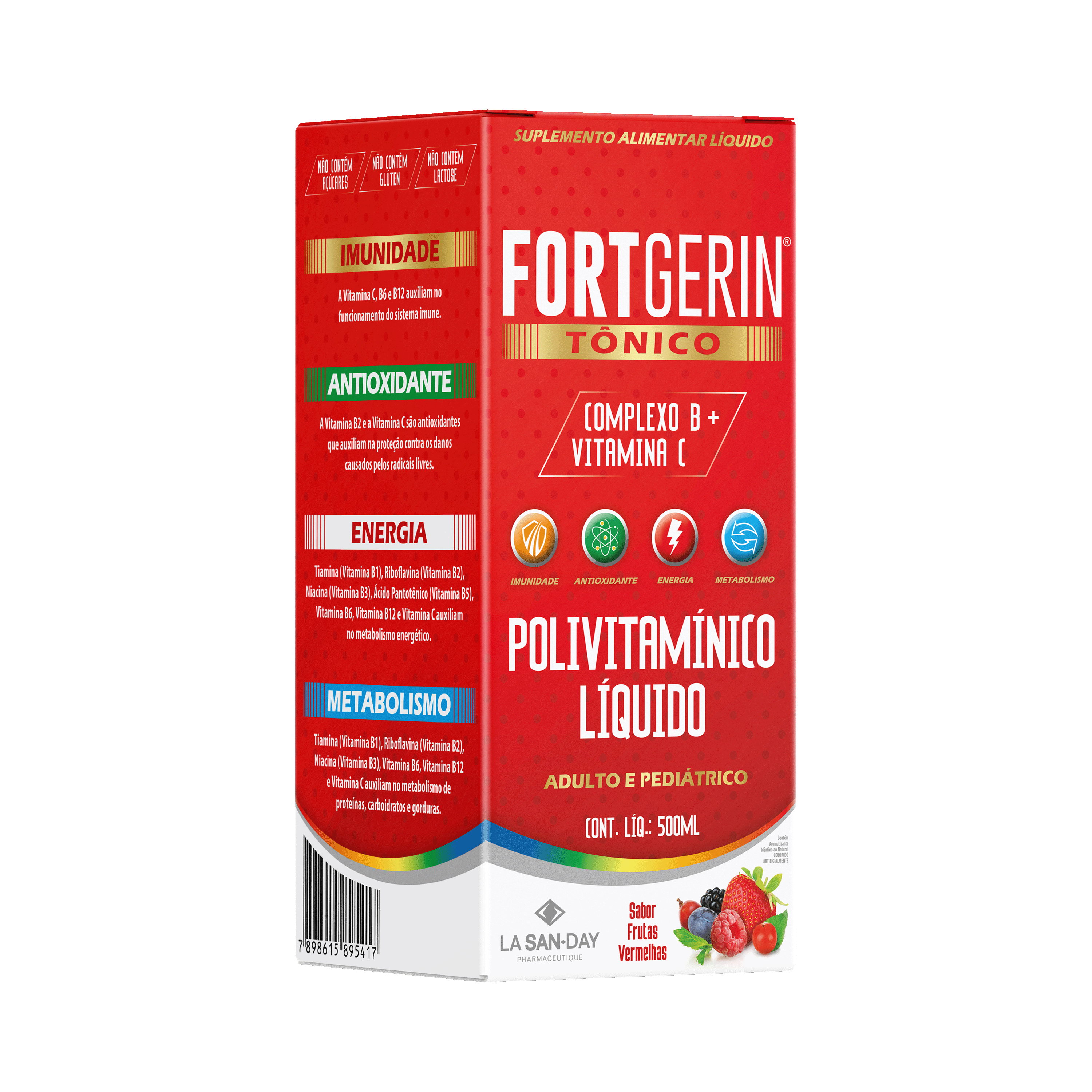 Suplemento Alimentar Polivitamínico Líquido