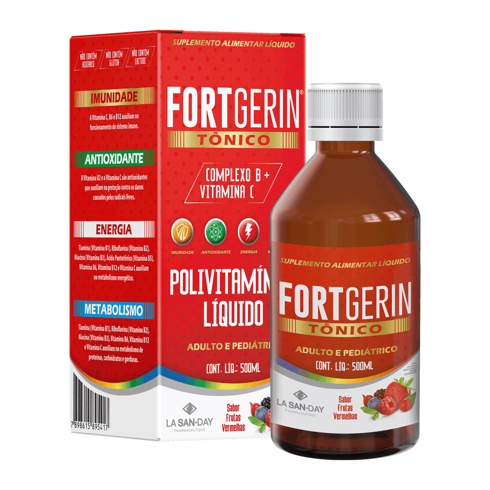 Suplemento Alimentar Polivitamínico Líquido