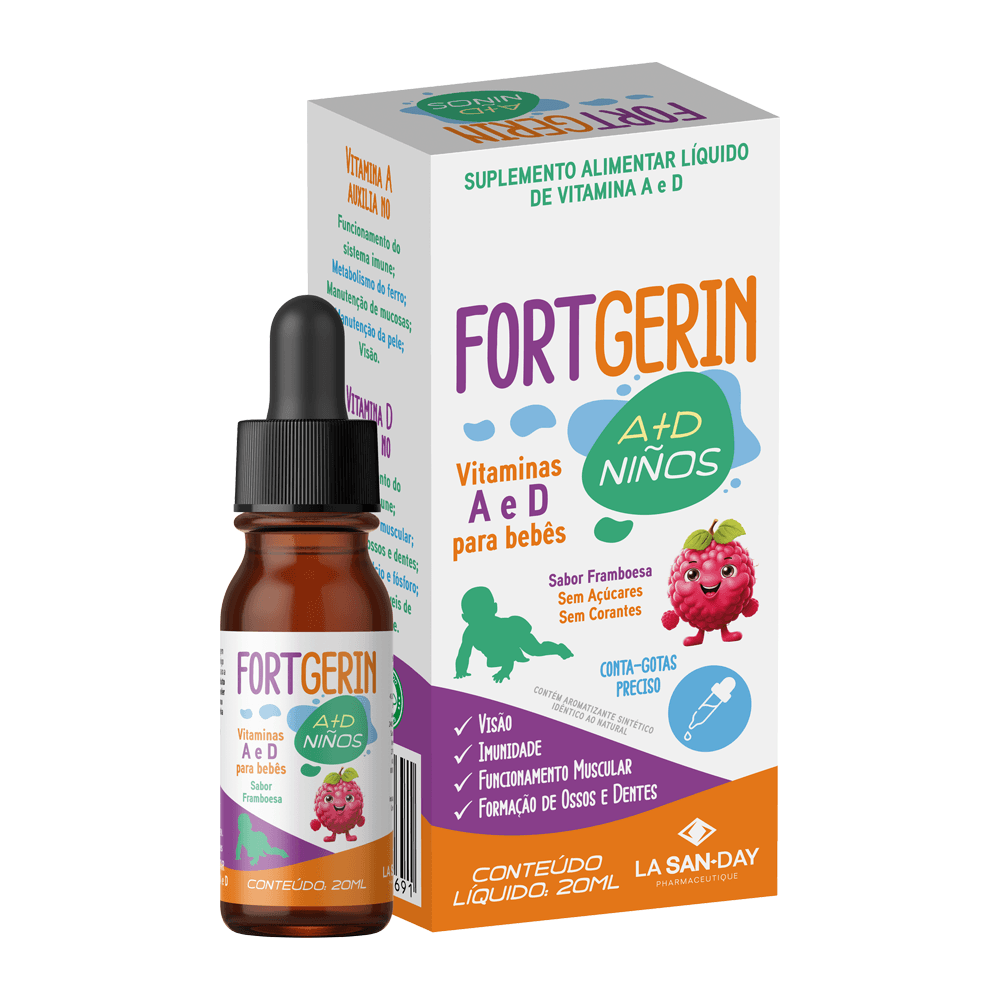 Fortgerin Niños Vitamina A+D Gotas 20ml