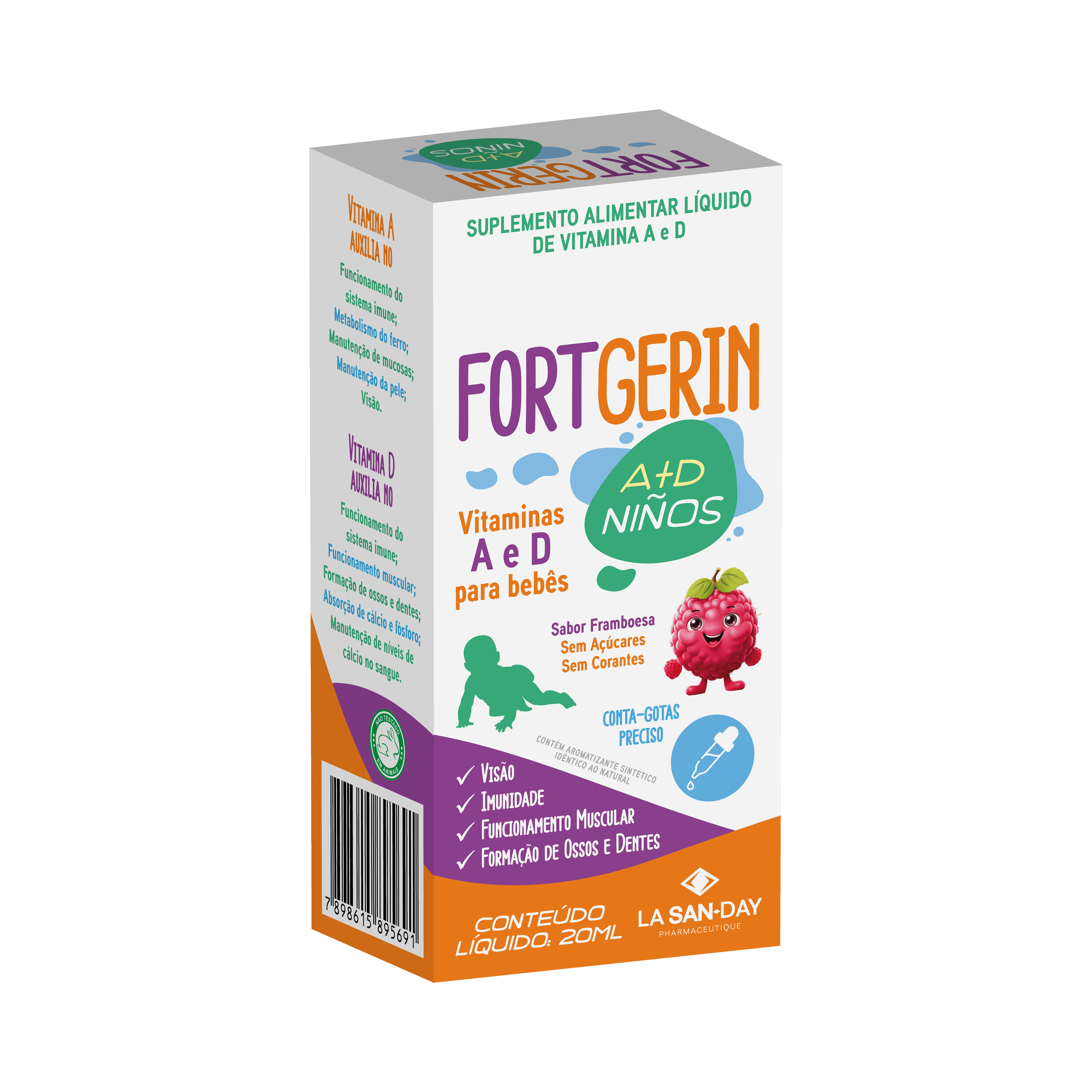 Fortgerin Niños Vitamina A+D Gotas 20ml