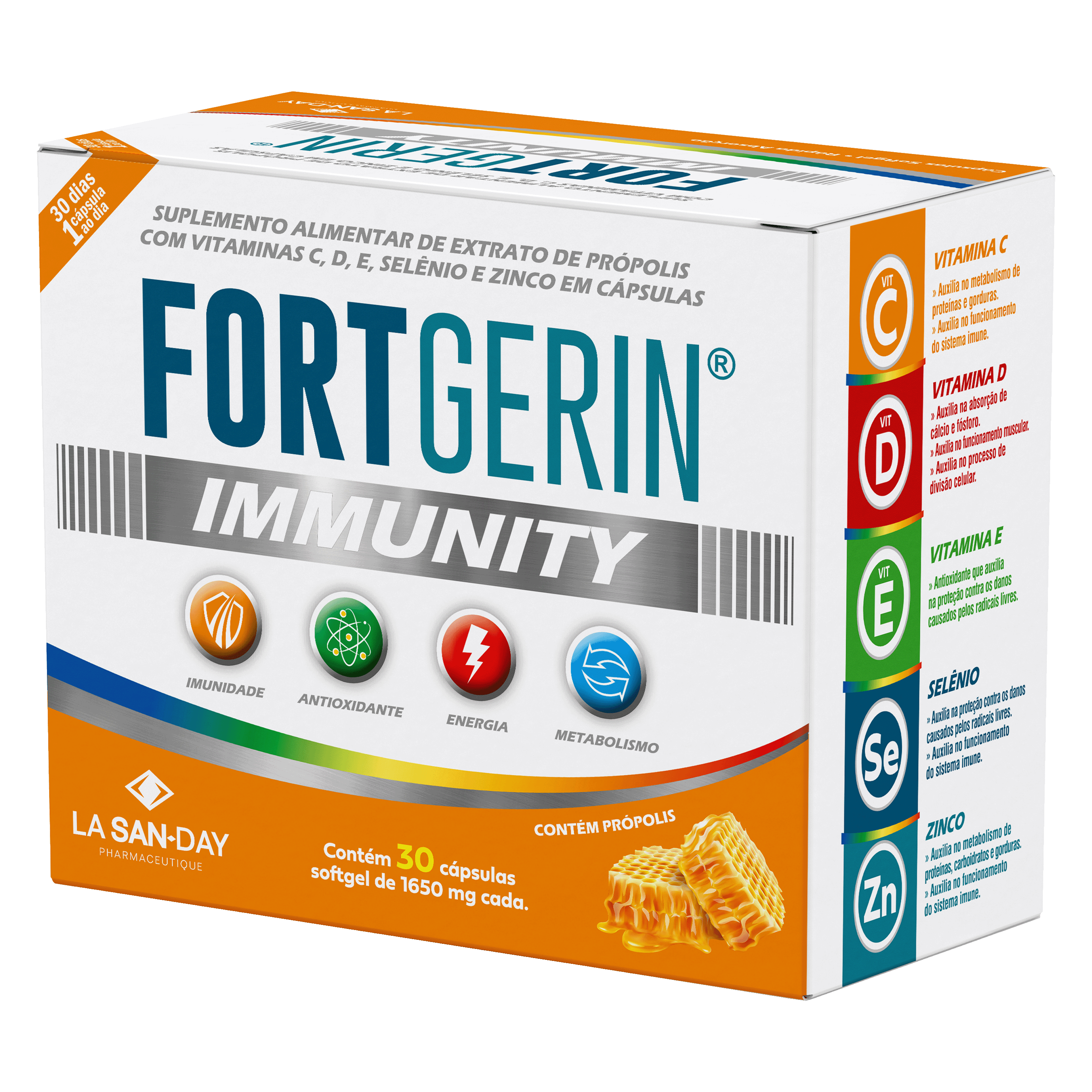 Fortgerin Immunity 30 Cápsulas
