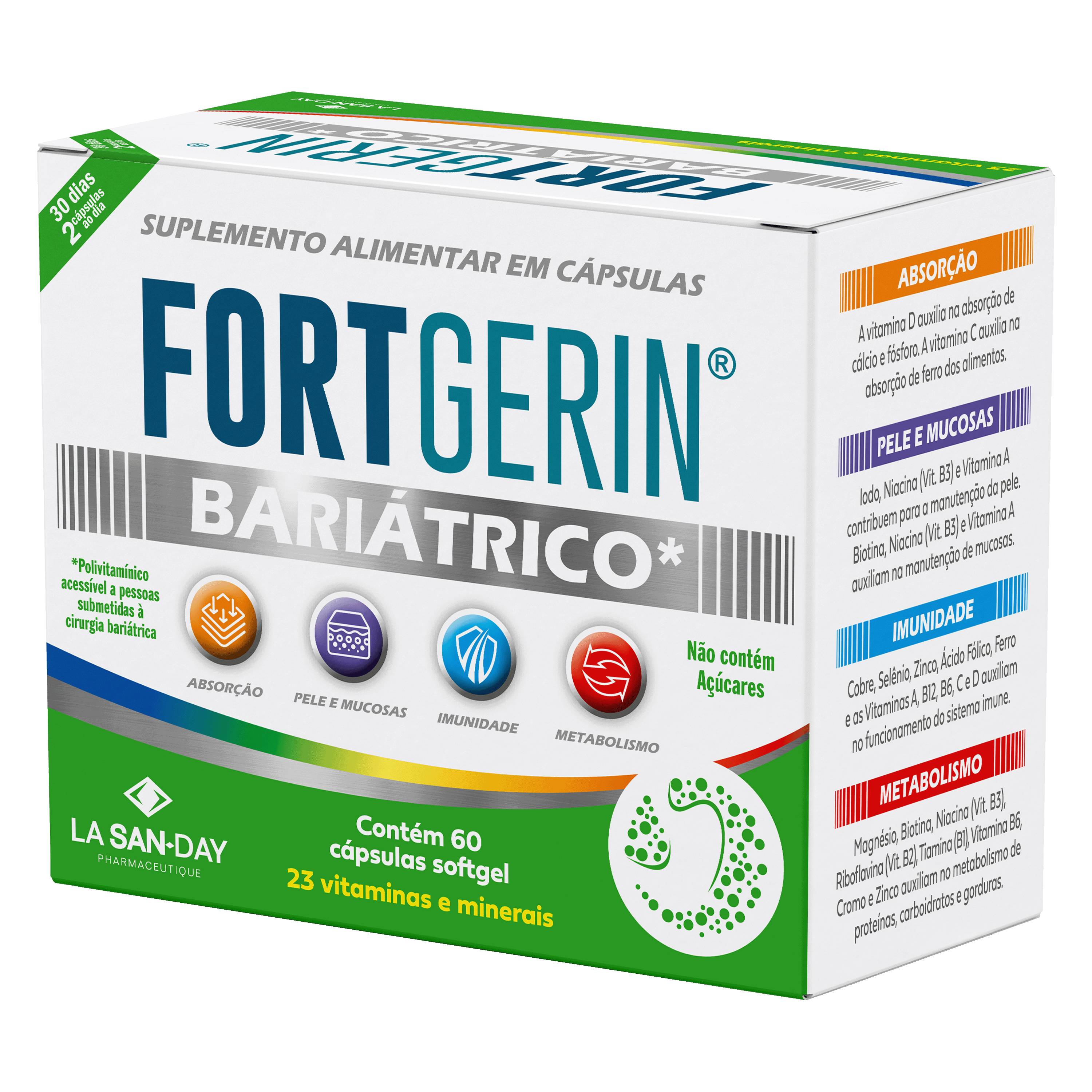 Fortgerin Bariátrico 60 Cápsulas