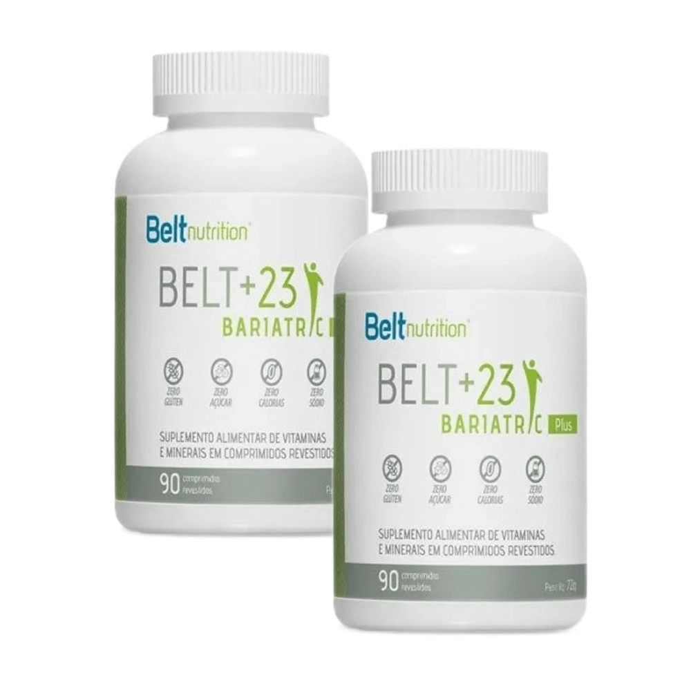 2x Belt+23 Bariatric Plus Multivitamínico E Multimineral