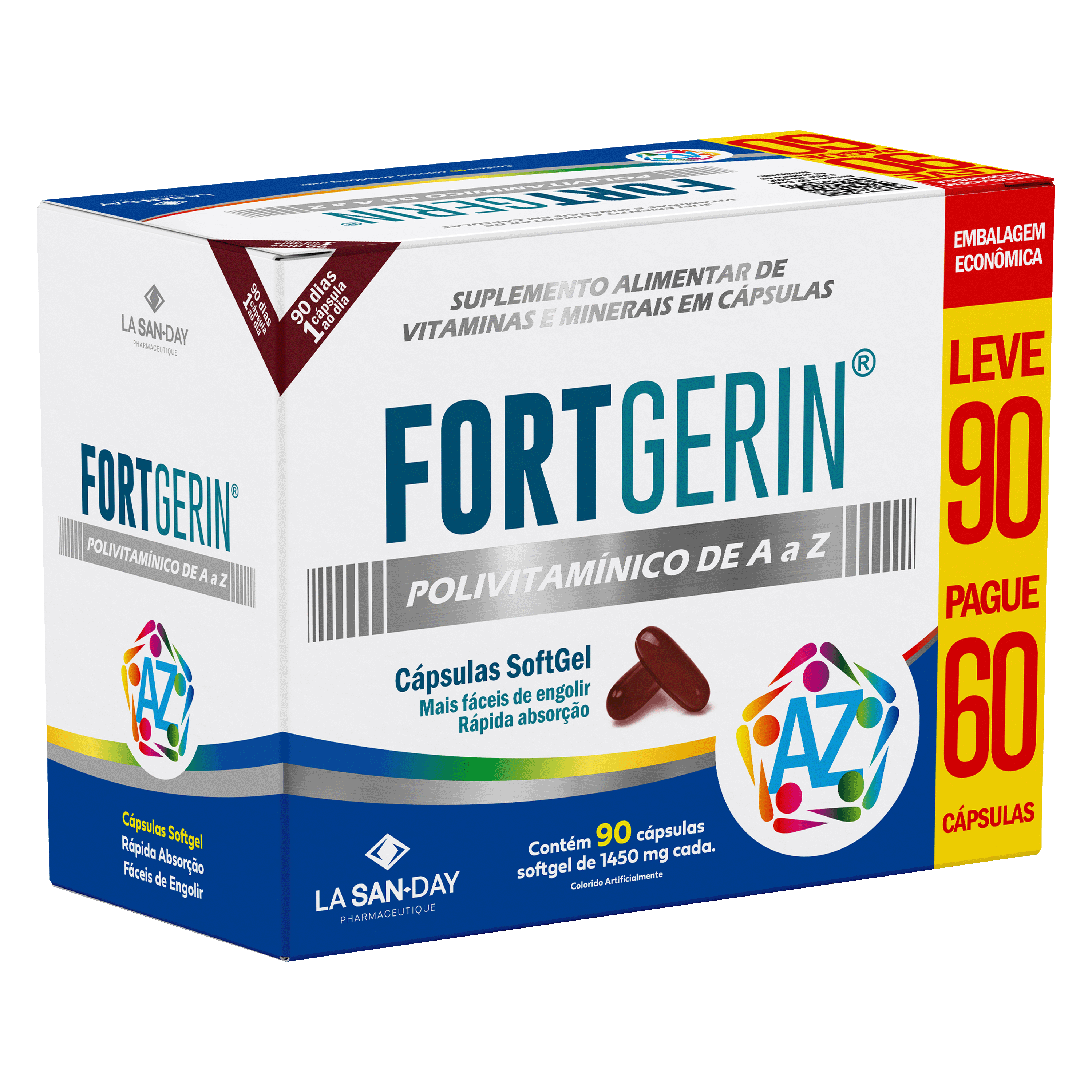 Fortgerin AZ 90 Cápsulas