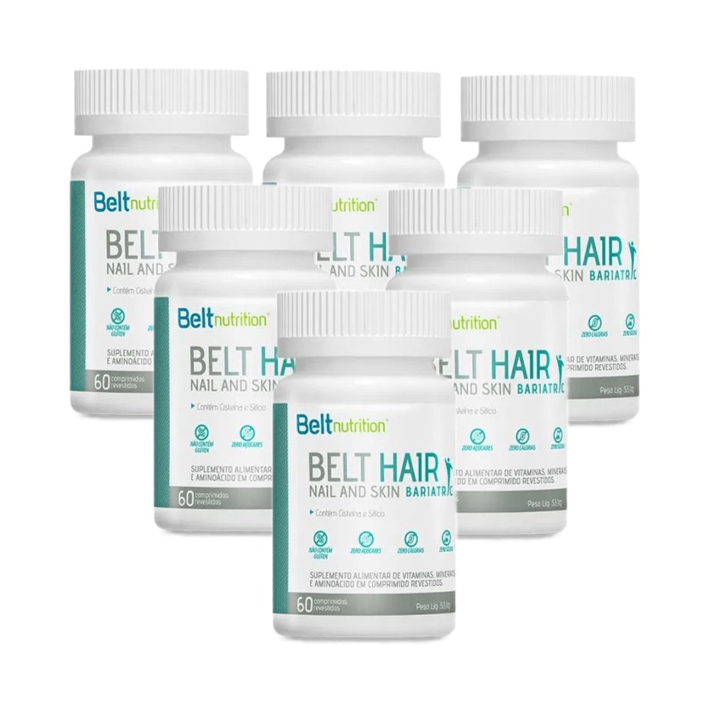 6x Belt Hair Nail And Skin Bariatric Belt Nutrition