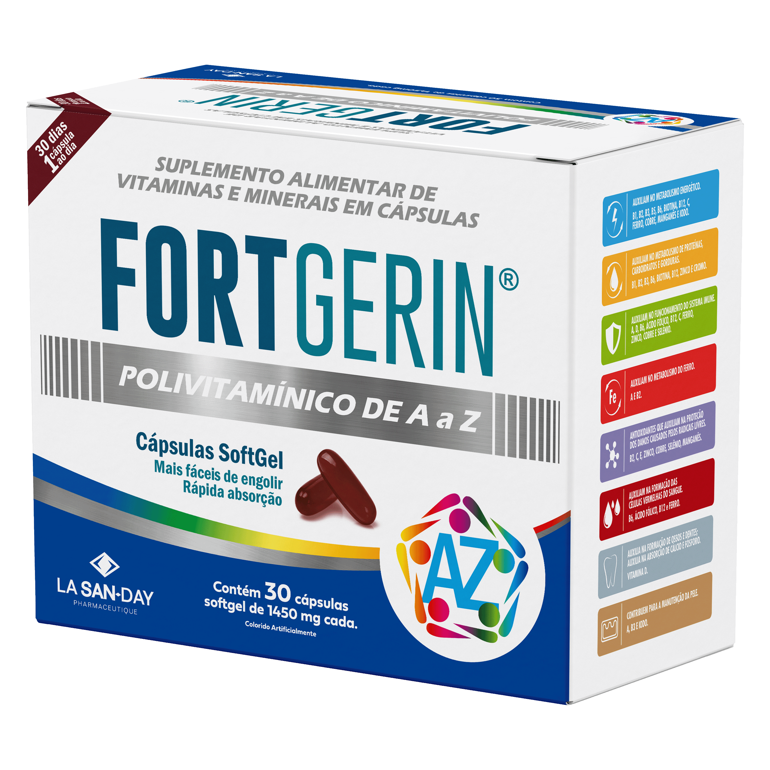 Fortgerin AZ 30 Cápsulas
