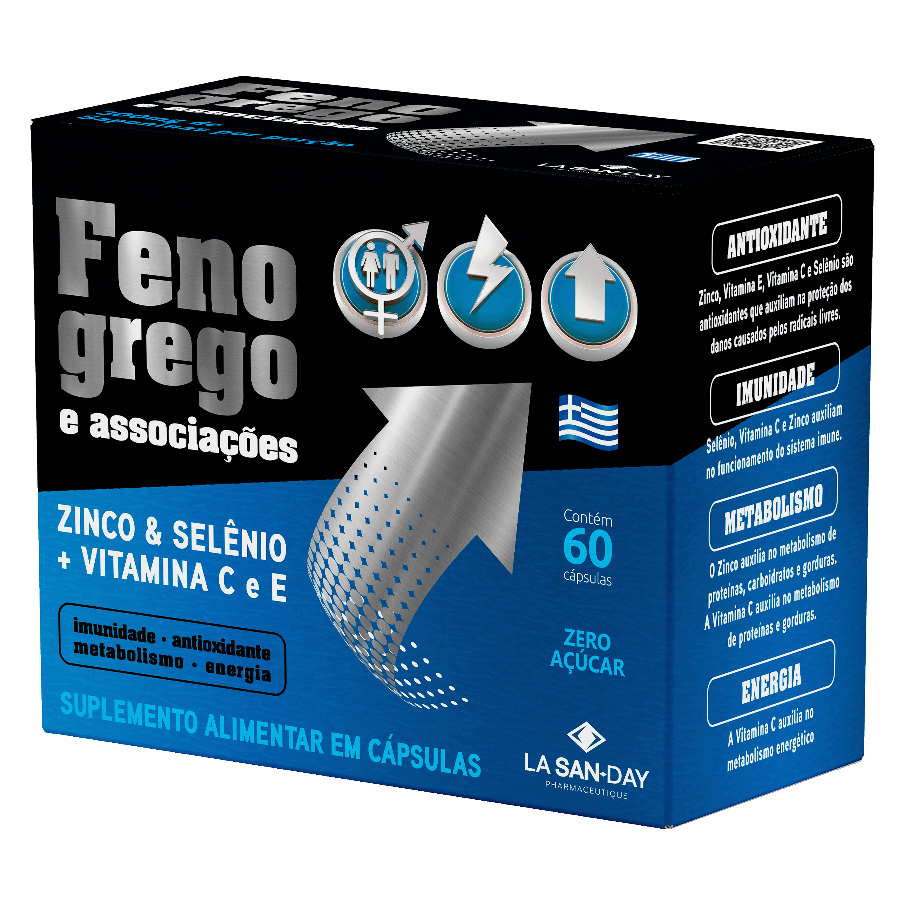 Feno Grego 60 Cápsulas