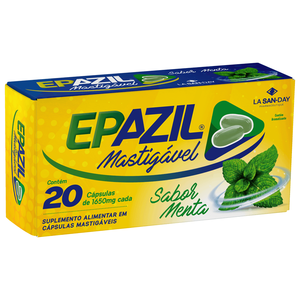 Epazil Mastigável 20 Cápsulas