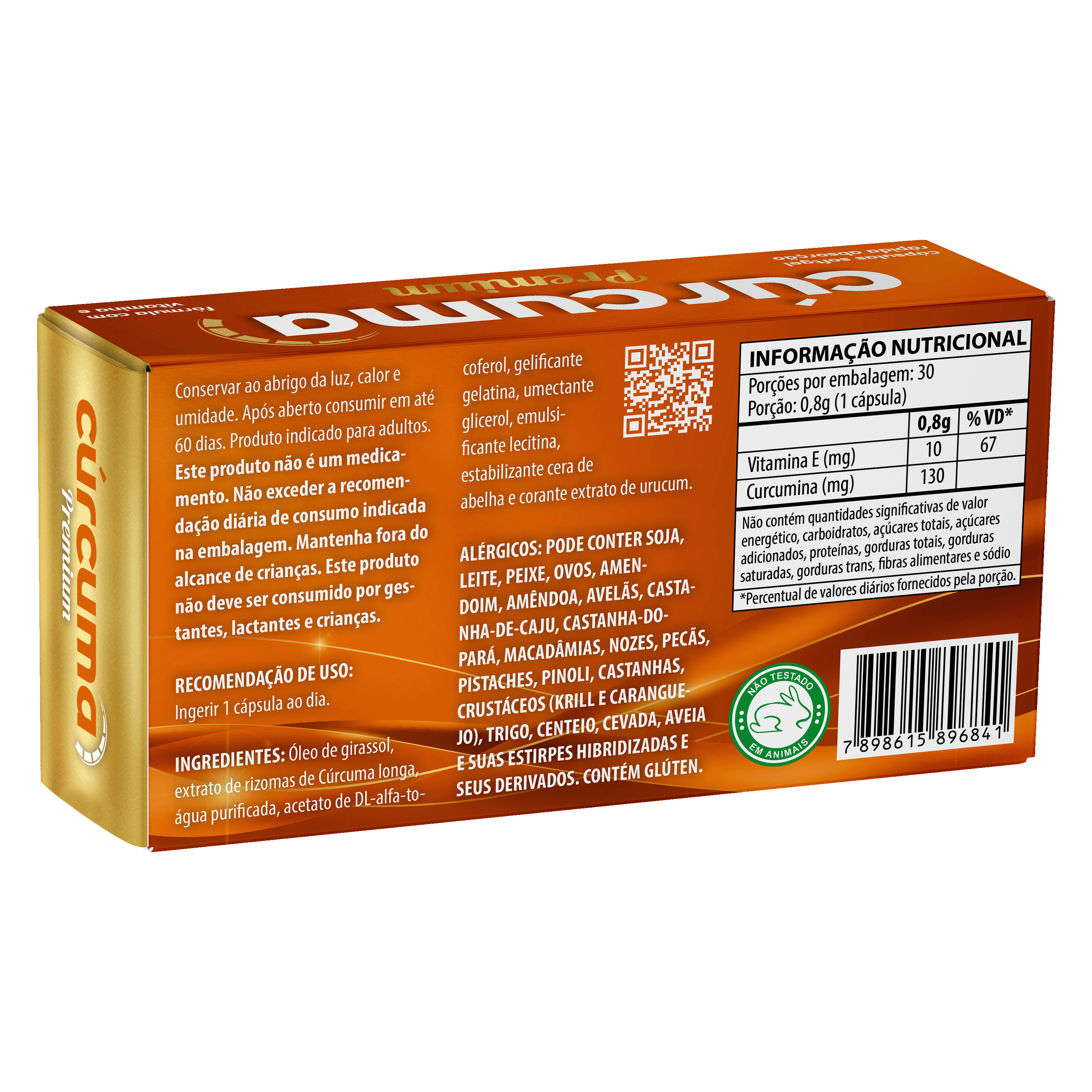 Cúrcuma Premium 30 Cápsulas