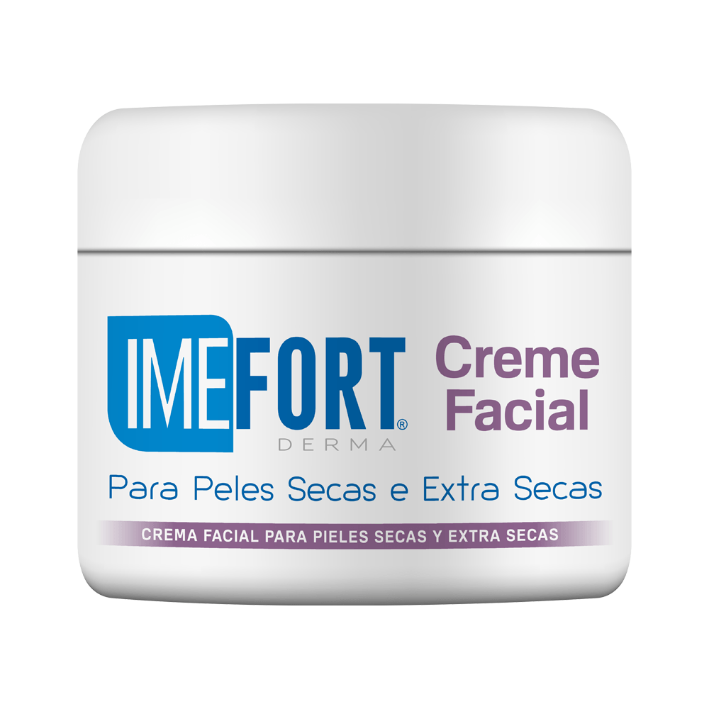 Creme Facial Para Pele Seca Com Ácido Hialurônico 30g