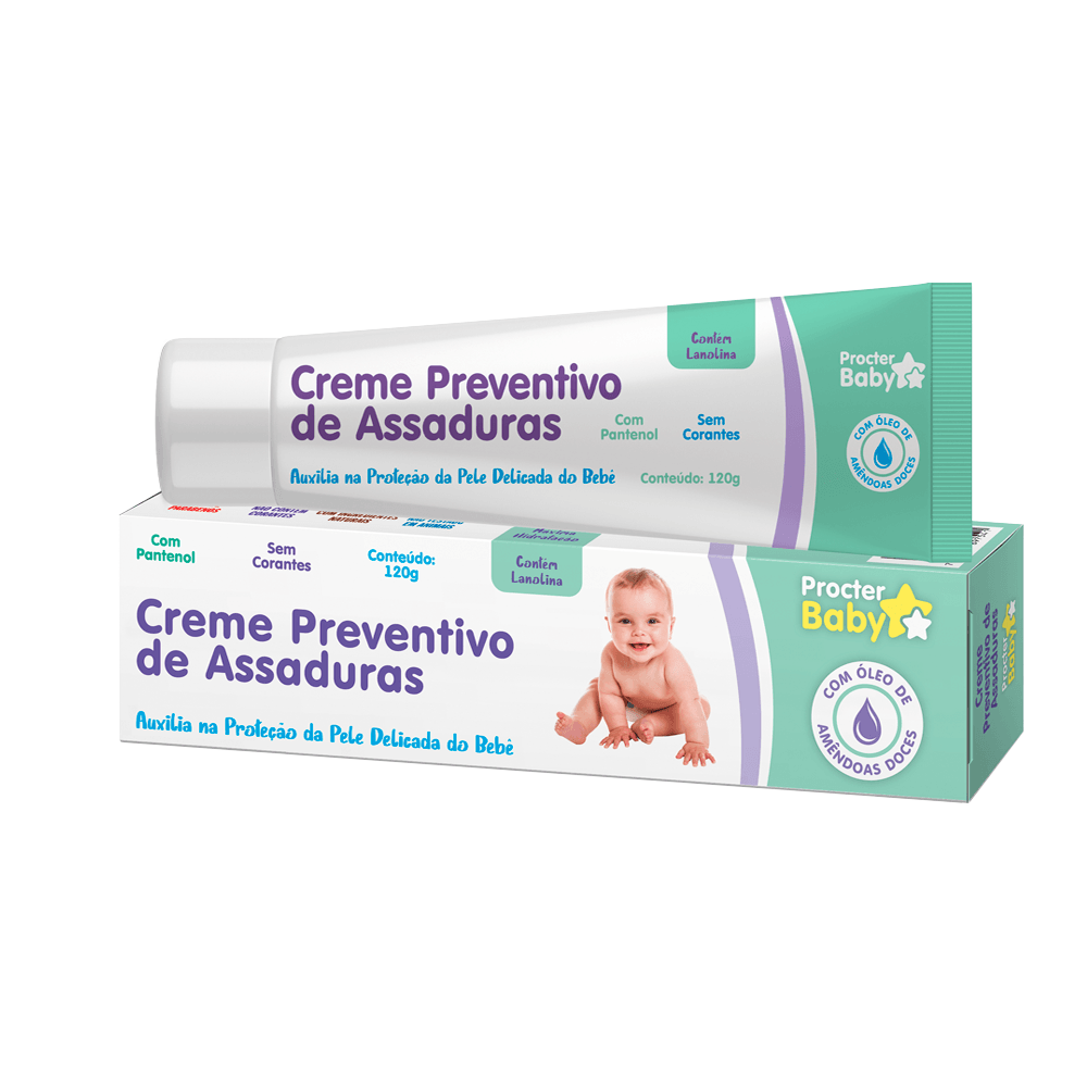 Creme Preventivo de Assaduras ProcterBaby 120g