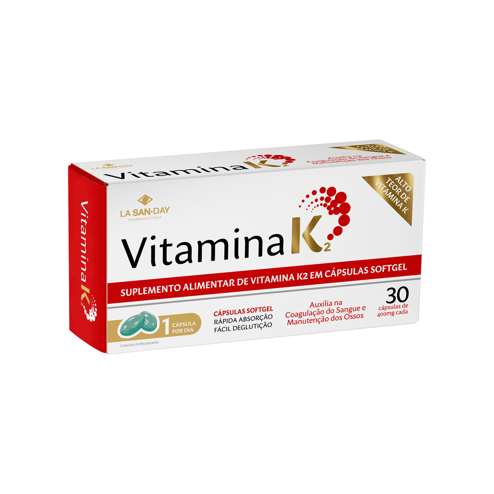 Vitamina K2 30 Cápsulas