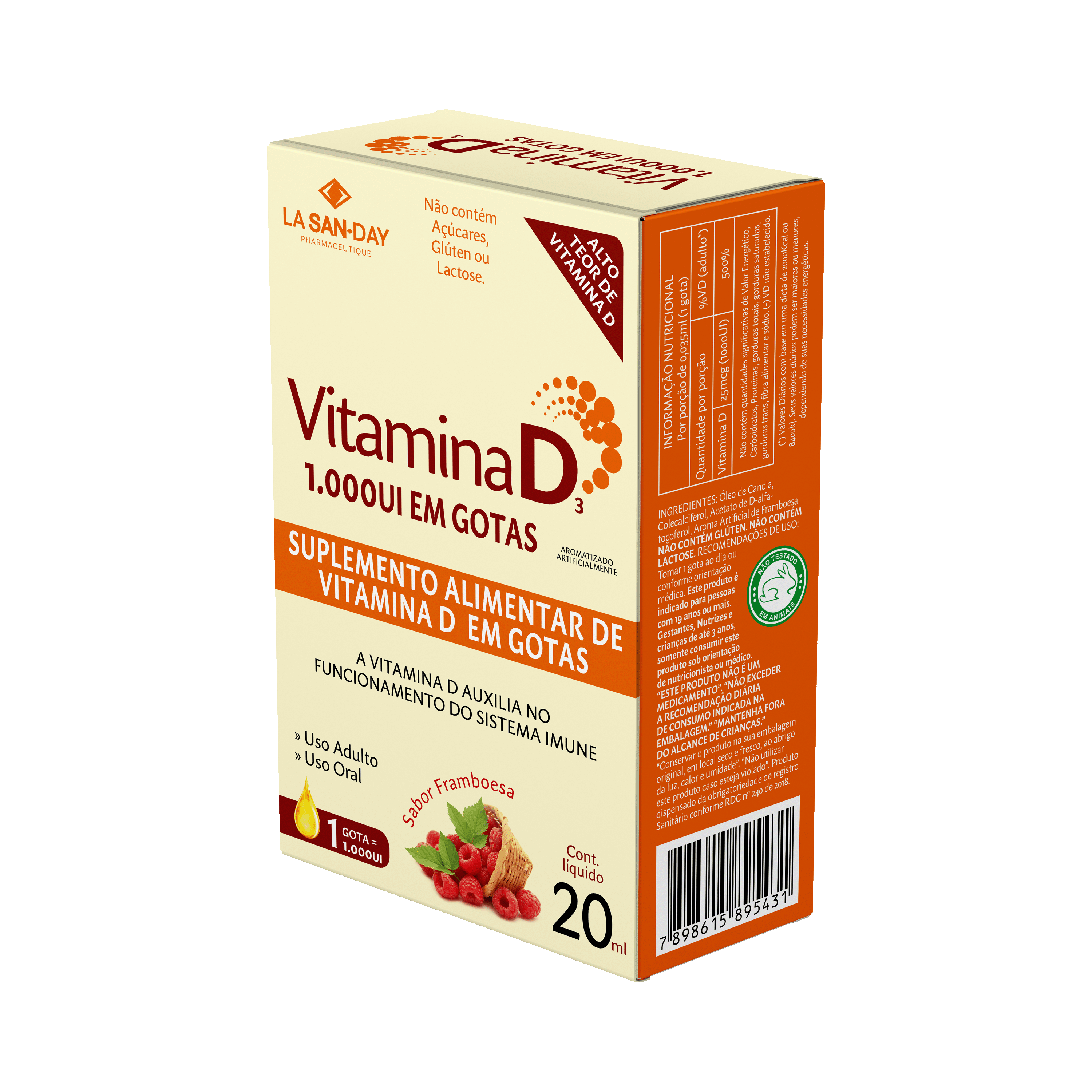 Vitamina D3 1.000ui 20ml