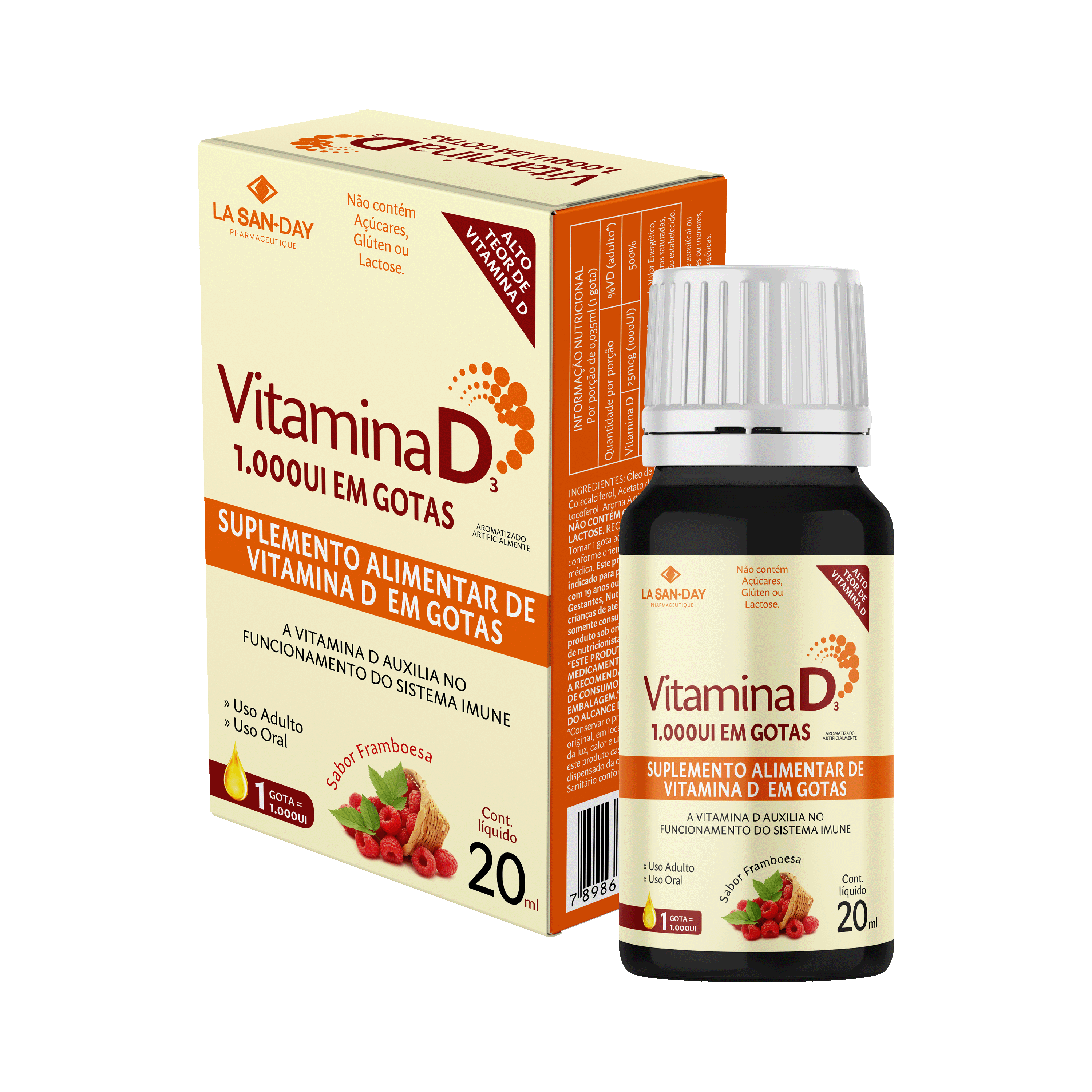 Vitamina D3 1.000ui 20ml