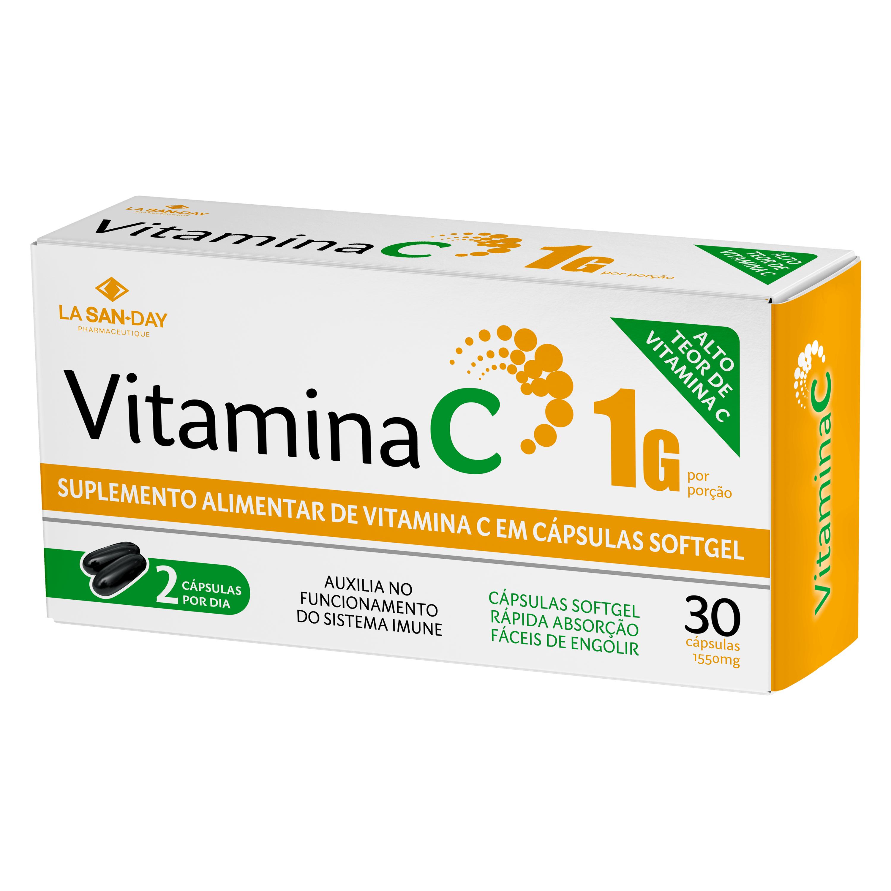 Vitamina C em Cápsulas 30 Softgels