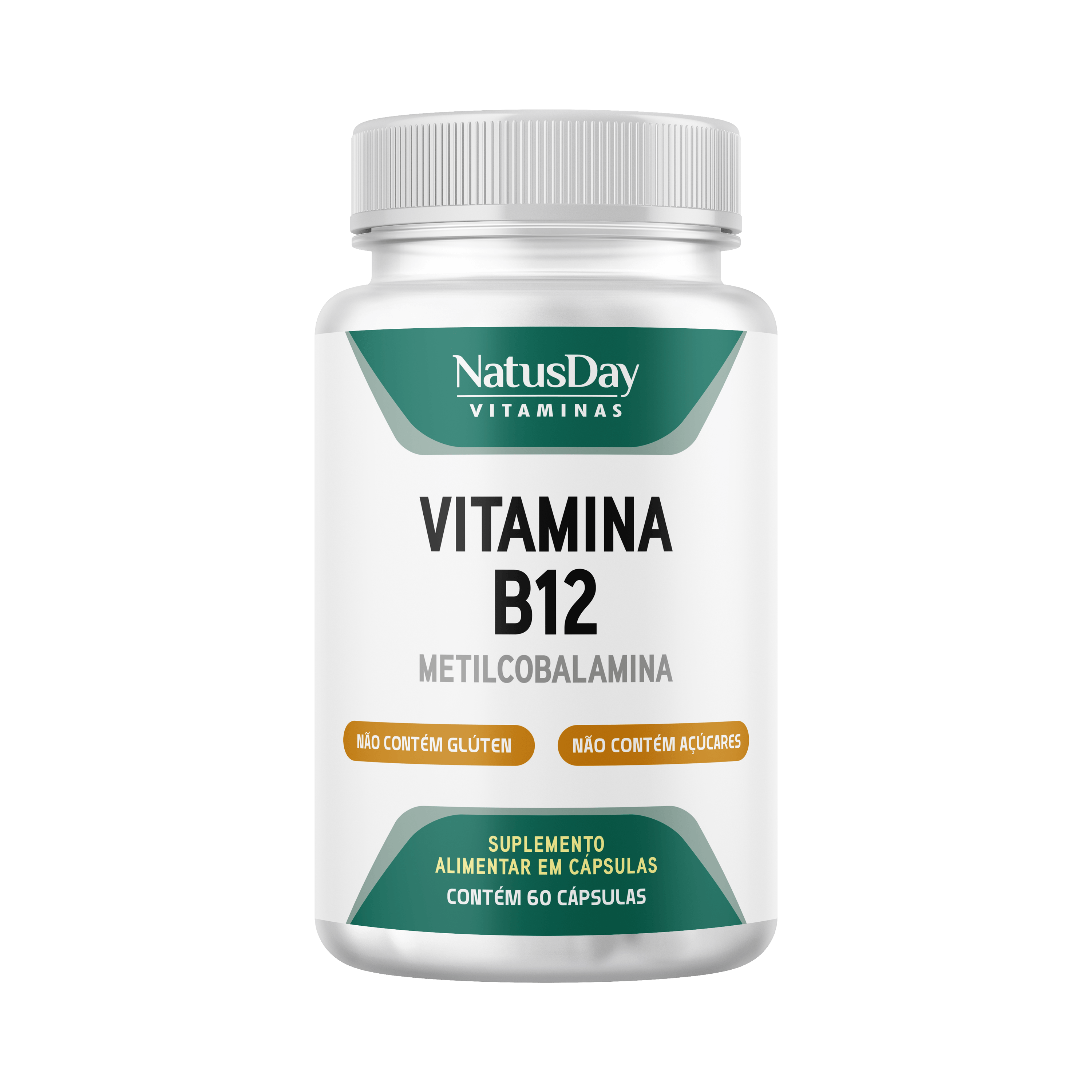 Vitamina B12 413% IDR Natusday 60 Cápsulas