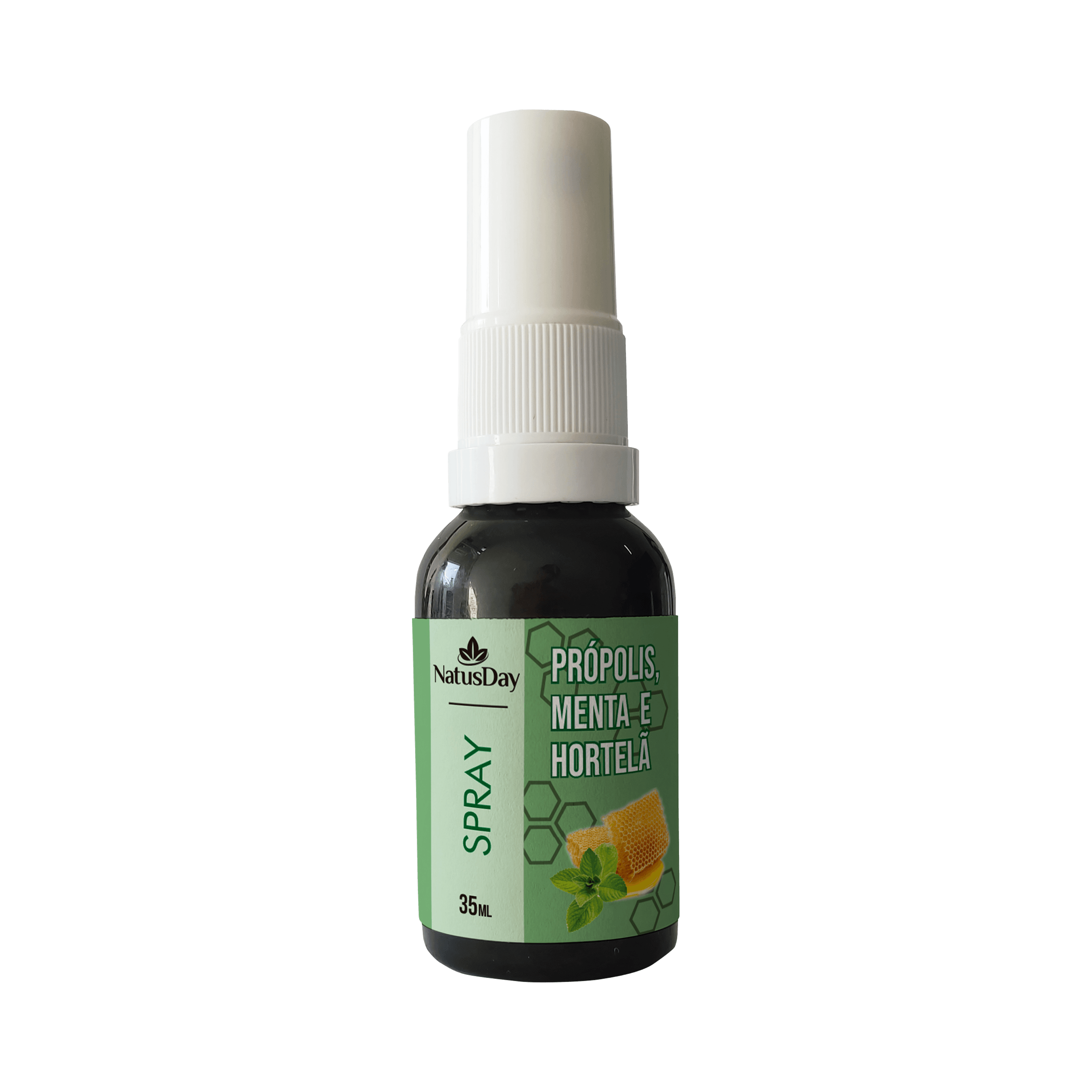 Spray Extrato Própolis, Menta e Hortelã Natusday 35ml