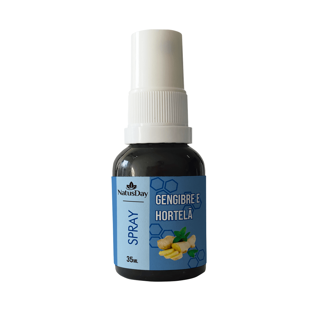 Spray Extrato De Própolis, Gengibre E Hortelã Natusday