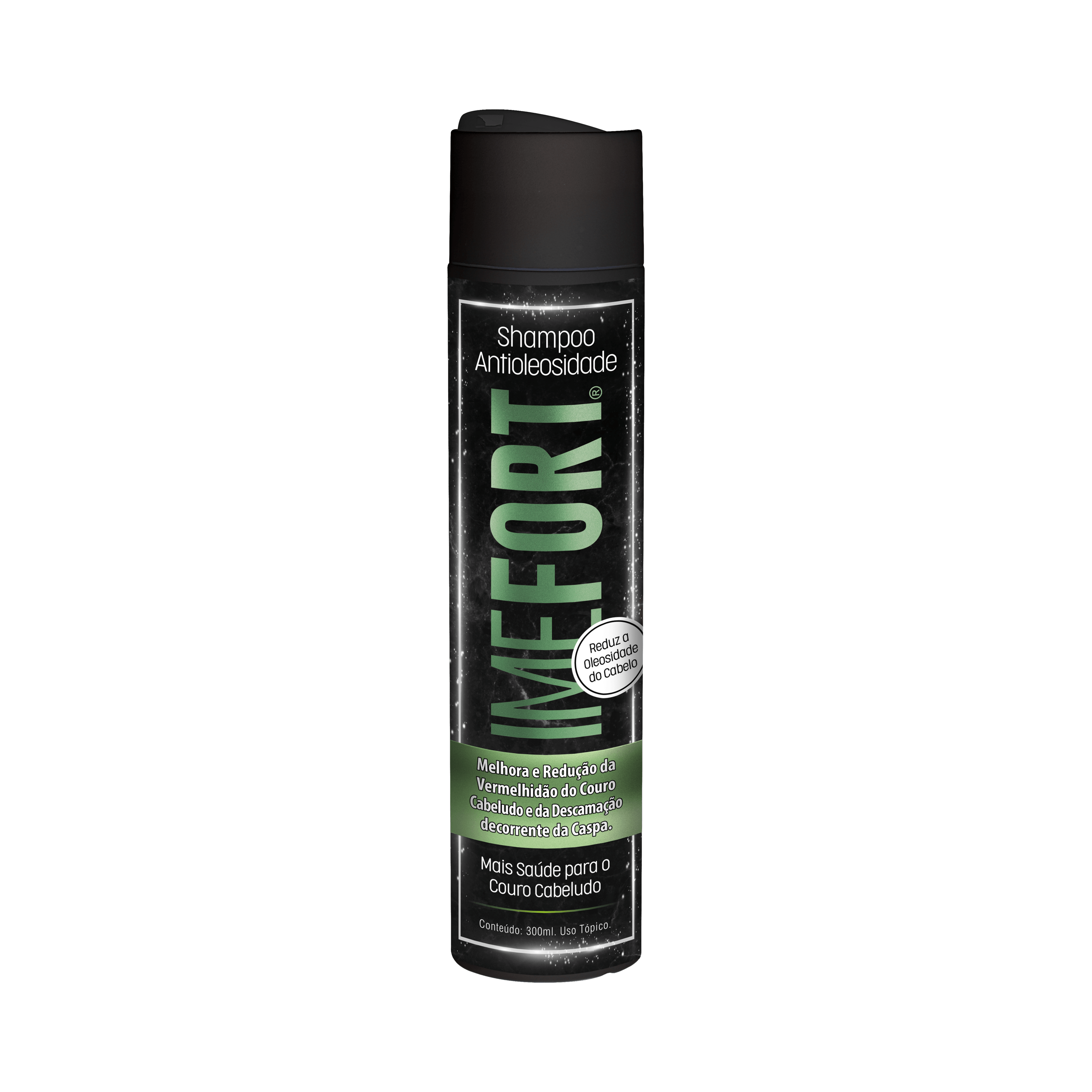 Shampoo Antioleosidade com Aloe Vera, Jaborandi e Cristais de Menta 300ml