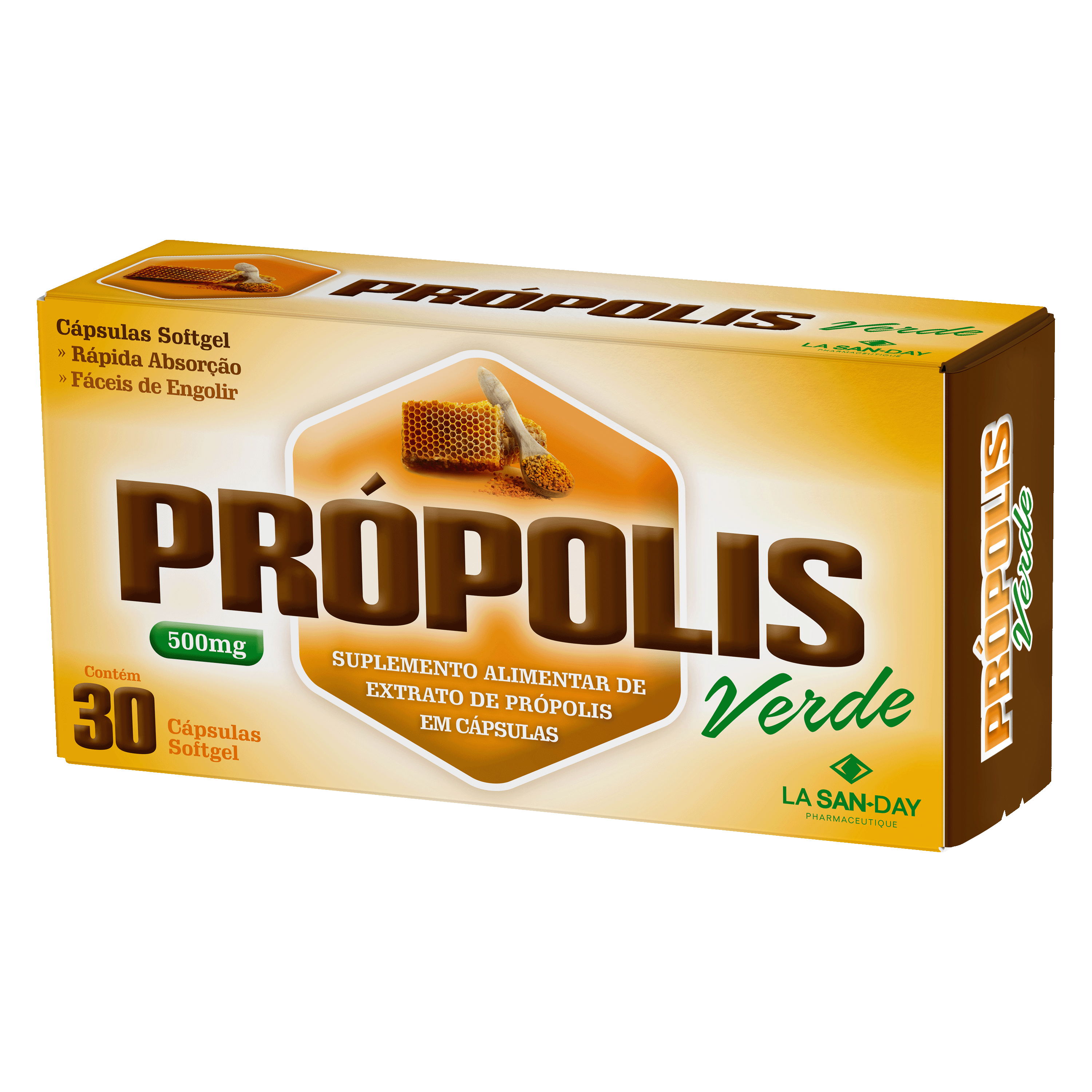 Suplemento Alimentar de Extrato de Própolis em Cápsulas
