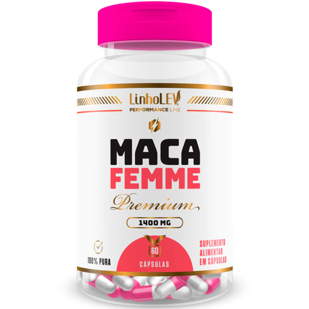 Maca Peruana Mulher Femme Pura 60 cápsulas 700mg