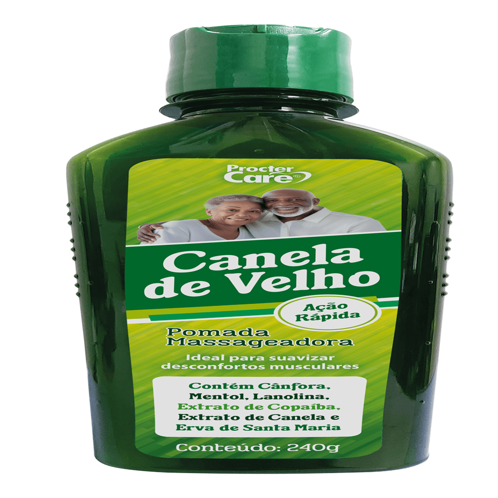 Pomada de Massagem com Cânfora e Mentol