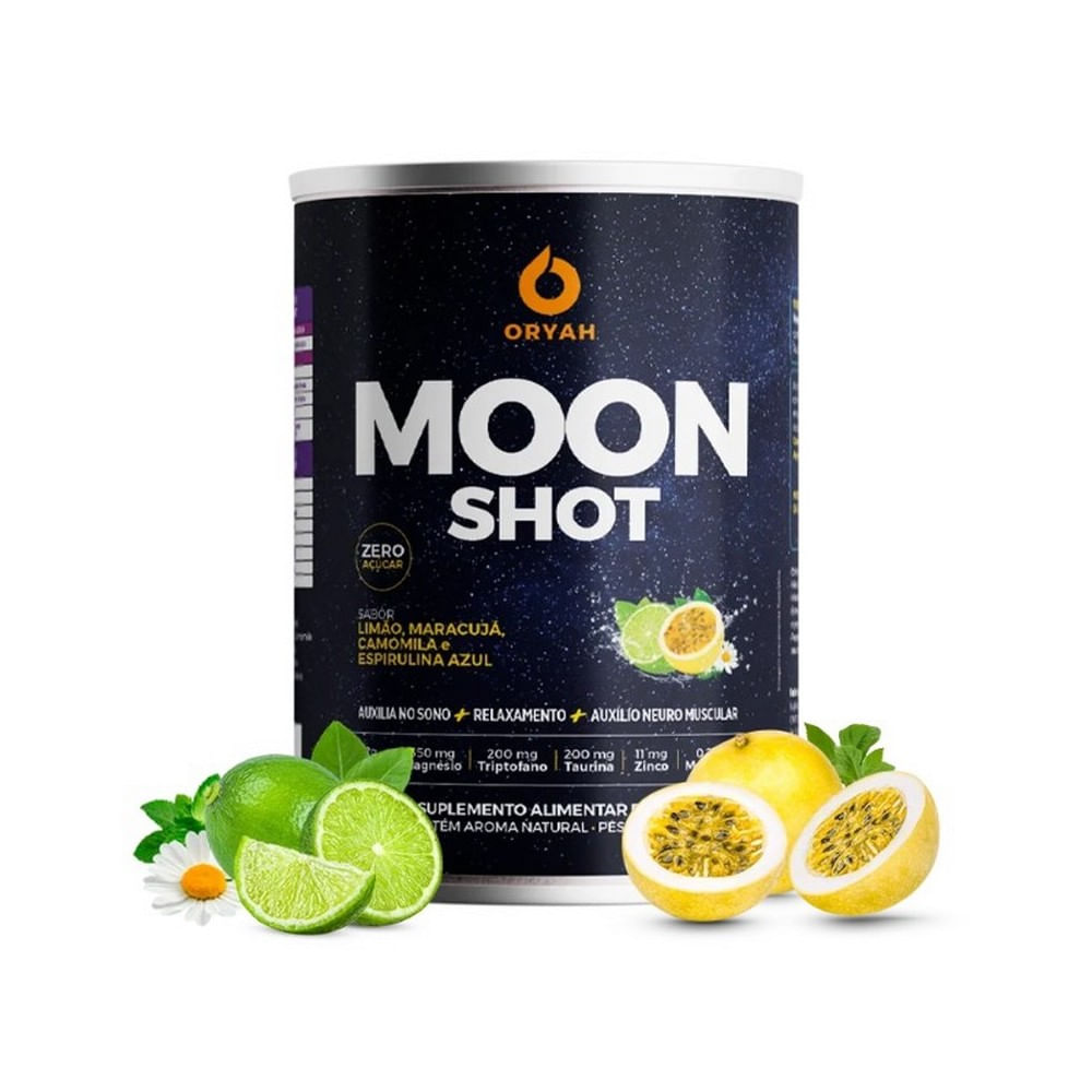 Shot Noturno Moonshot Oryah Sabor Limão
