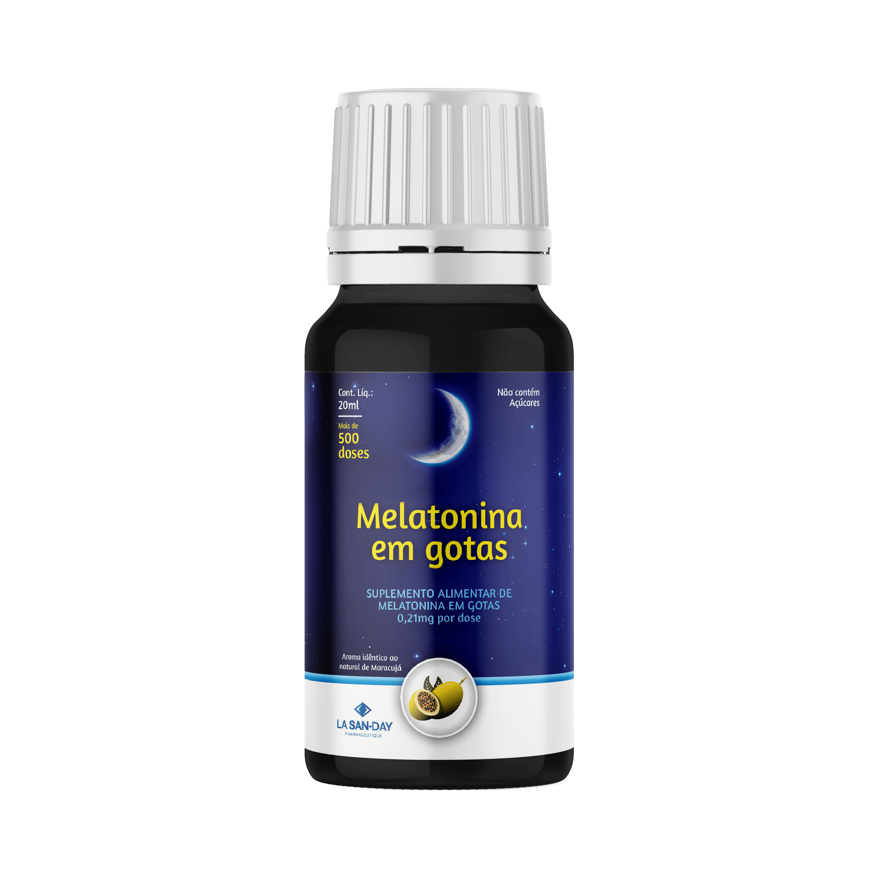 Melatonina em Gotas Sabor Maracujá 20ml
