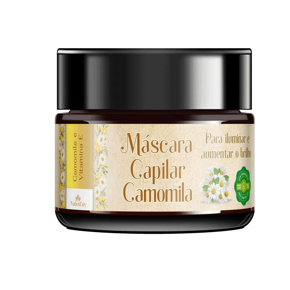Máscara Capilar Camomila & Vitamina E 250g