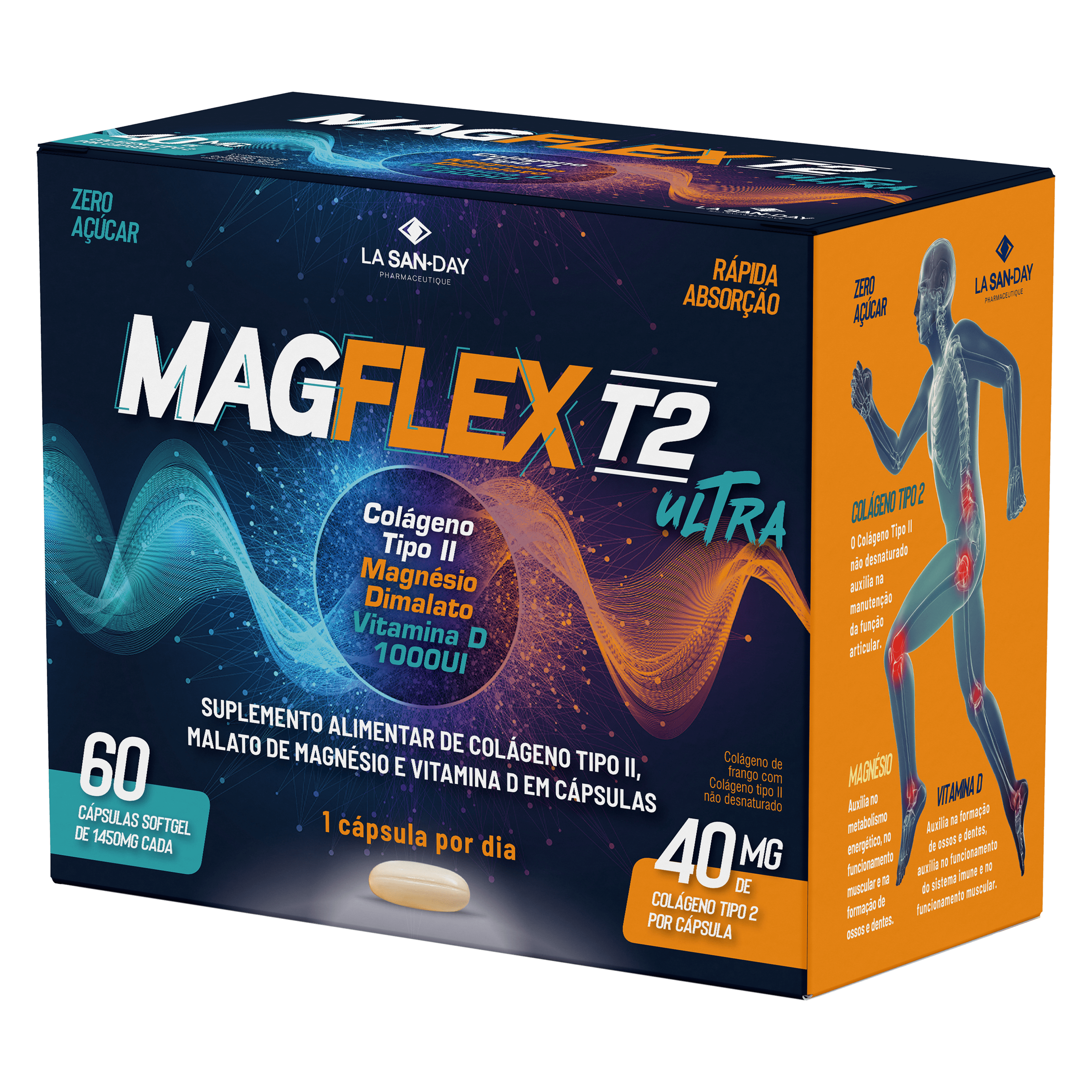Magnésio Bisglicinato 60 Cápsulas Softgel