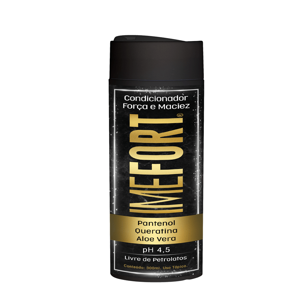 Condicionador Capilar Com Pantenol, Queratina E Aloe Vera Imefort 300ml