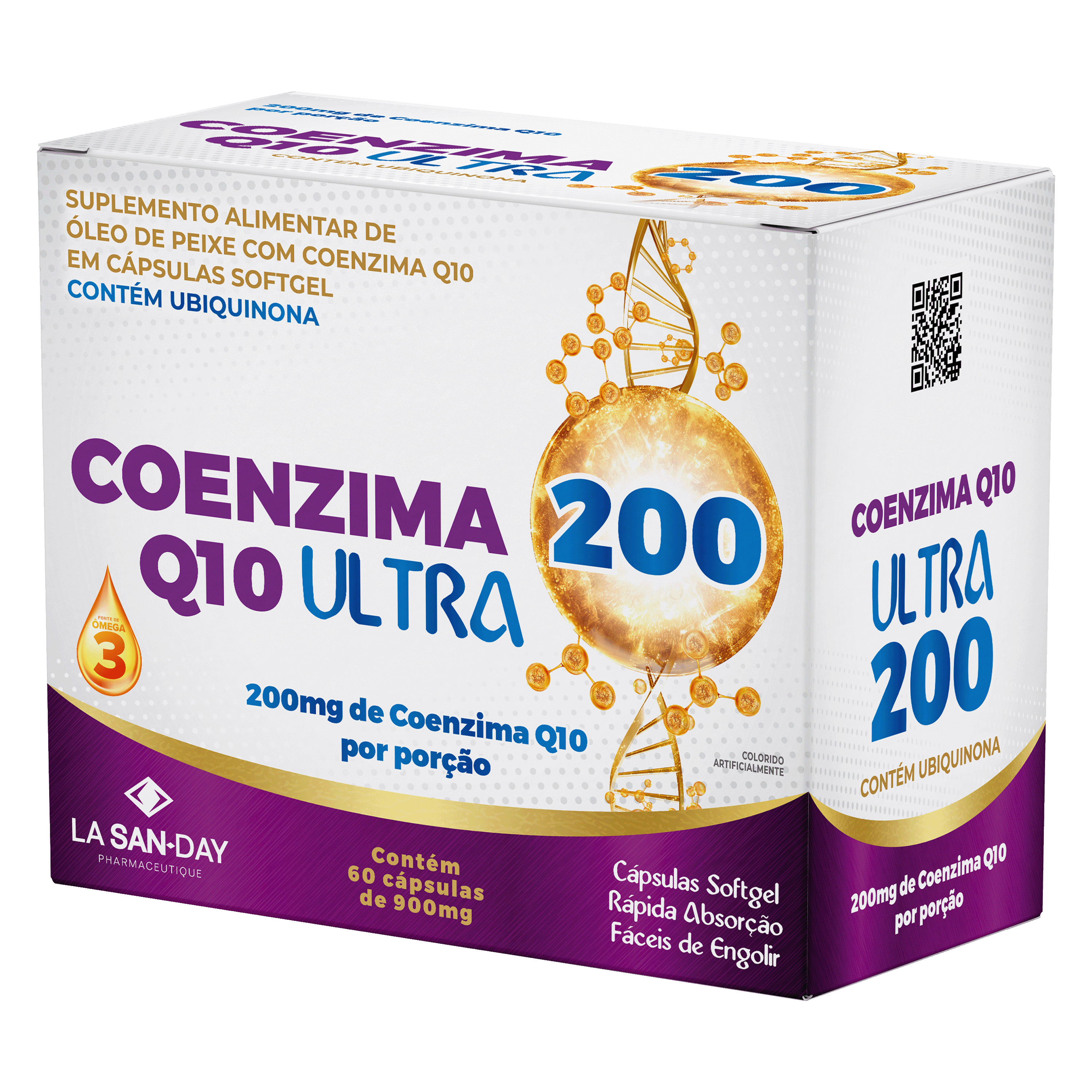 Coenzima Q10 Ultra 200 60 Cápsulas