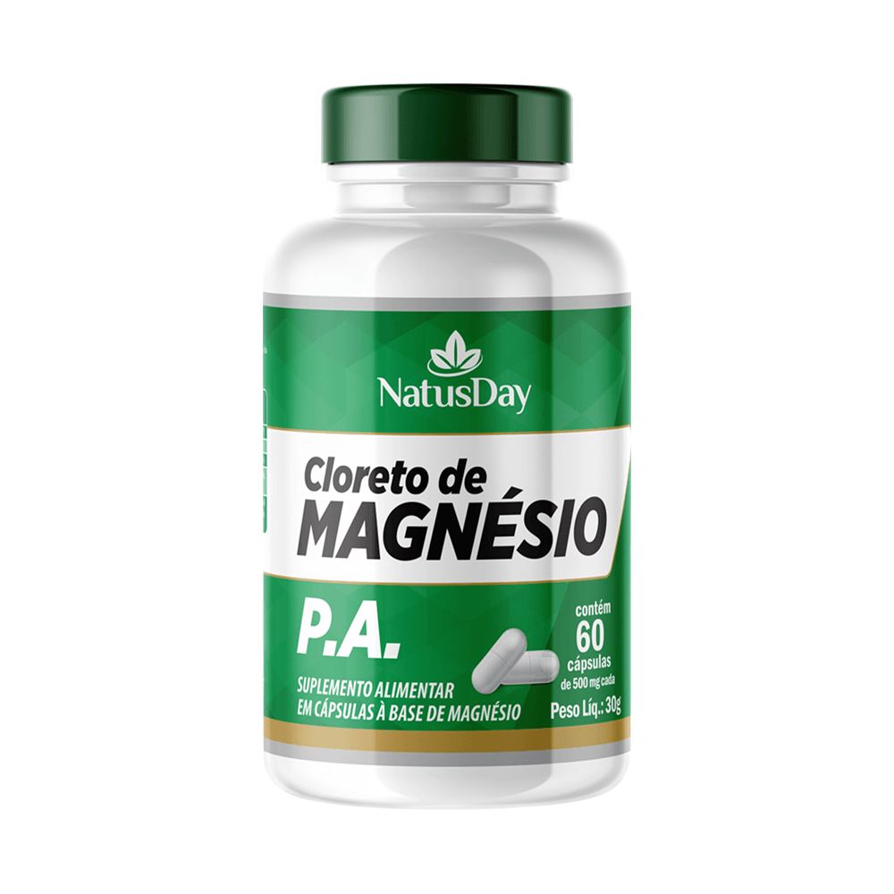 Suplemento Alimentar de Cloreto de Magnésio P.A.