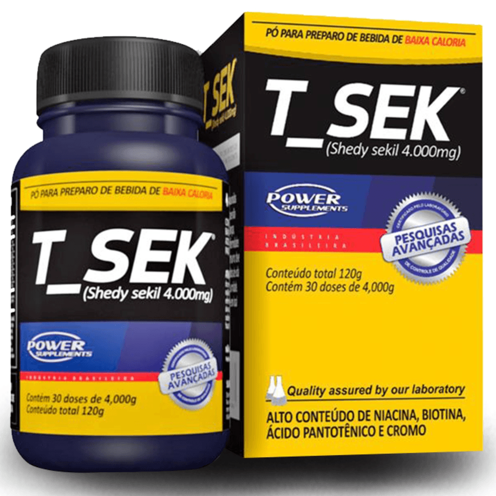 T SEK DIURÉTICO O FIM DA RETENÇÃO 120G POWER SUPPLEMENTS