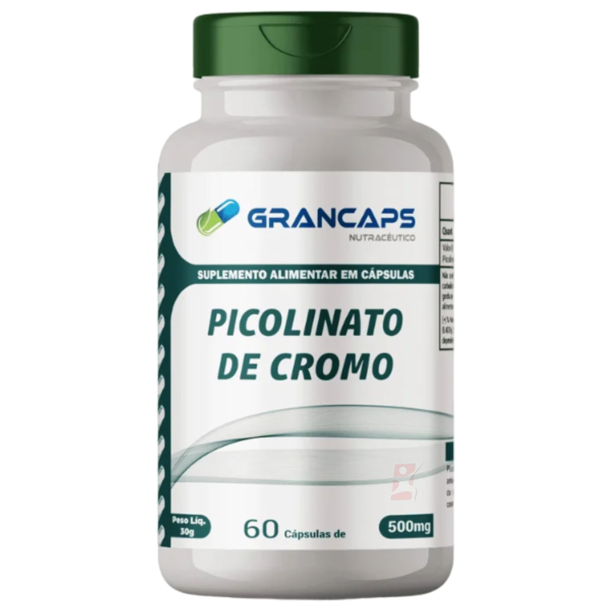 PICOLINATO DE CROMO ALTA CONCENTRAÇÃO 250MCG 60 CÁPSULAS GRANCAPS