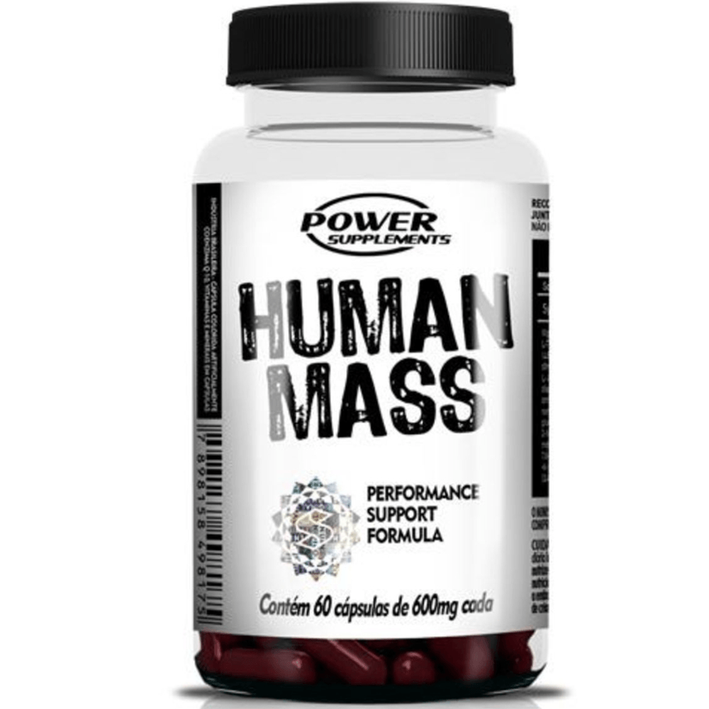 HUMAN MASS PRÉ HORMONAL POWER SUPPLEMENTS 60 CÁPSULAS