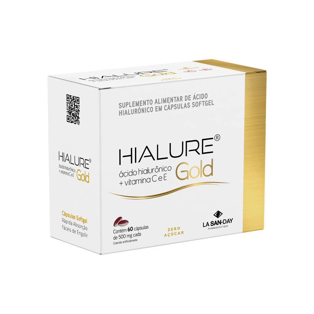 Suplemento Alimentar De Ácido Hialurônico Em Cápsulas