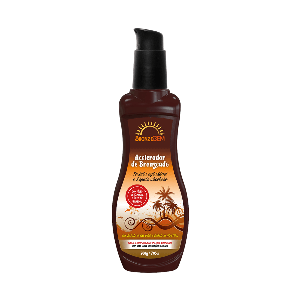 Acelerador De Bronzeado Natural 200g
